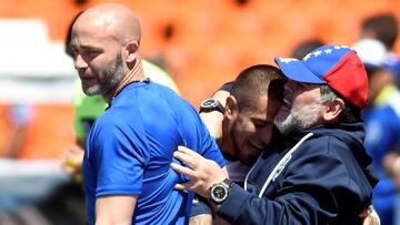 Primera victoria del Gimnasia de Maradona para salir del hoyo