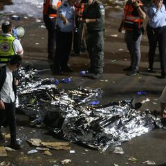 Una avalancha en una festividad religiosa en Israel deja al menos 44 muertos y 150 heridos