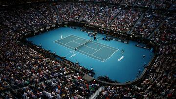 Pista central del Open de Australia.
