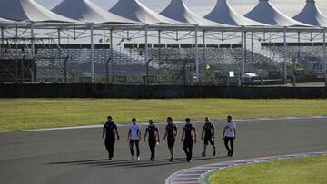 Jornada de paseos en Termas, como éste del Repsol Honda.