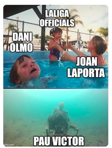 El juego del calamar 2 se cuela en los mejores memes del caso Dani Olmo