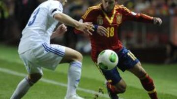 CONTRATIEMPO. La lesión de Jordi Alba en El Molinón va a traer muchos quebraderos de cabeza.