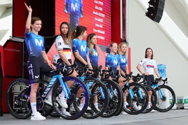 Los 21 equipos de La Vuelta a España Femenina