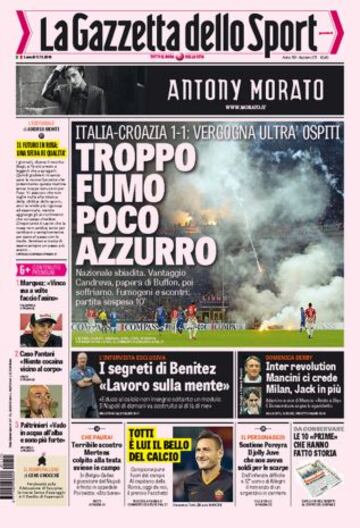 Portadas de la prensa deportiva