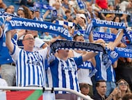 Afición del Alavés.