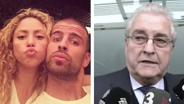 Amador Bernabéu, abuelo de Piqué, habla de la relación del jugador y Shakira. Foto: redes sociales