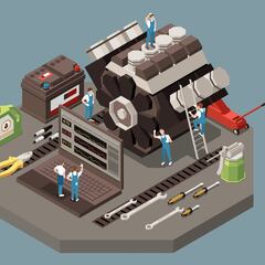 ¿Por qué es importante el almacén de partes en una marca de autos?