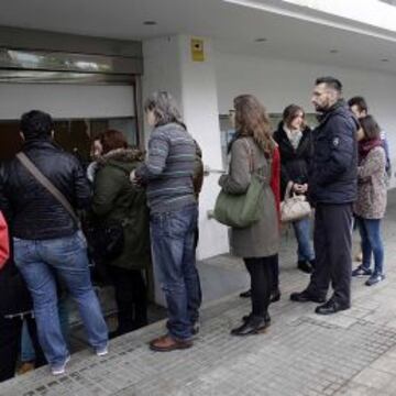 RESPUESTA MASIVA. Las casi cinco mil entradas a un euro como repulsa a la violencia se agotaron en tiempo récord.