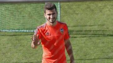 Gayà, en los entrenamientos