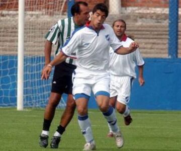 Luis Suárez es increpado por un ídolo de Nacional, Rubén Sosa, cuando este jugaba en Racing.