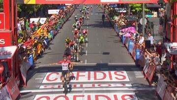 Resumen de la Vuelta a España en directo, etapa 18: Wallays culmina la fuga al sprint