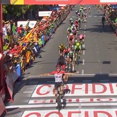 Resumen de la Vuelta a España en directo, etapa 18: Wallays culmina la fuga al sprint