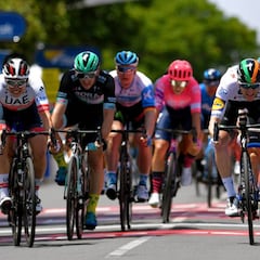 Sam Bennett se lleva el primer esprint del Tour Down Under