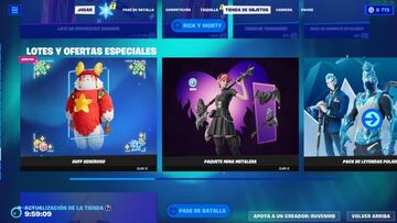 Guff Generoso aparece en la secci&oacute;n Lotes y Ofertas Especiales de la tienda de Fortnite