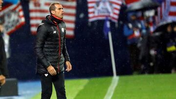 Garitano, en la banda esta temporada