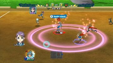 Captura de pantalla - Inazuma Eleven Strikers (Wii)