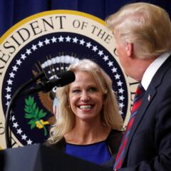 Why is Trump adviser Kellyanne Conway leaving the White House?
