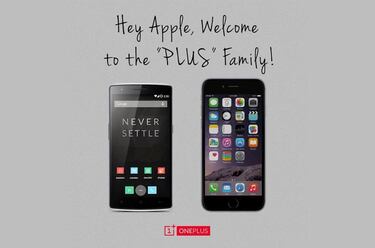 El OnePlus One recibe al iPhone 6 Plus