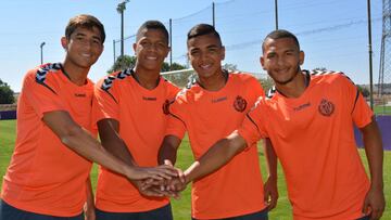 Los cuatro jugadores colombianos procedentes del Watford jugarán en el Valladolid B.