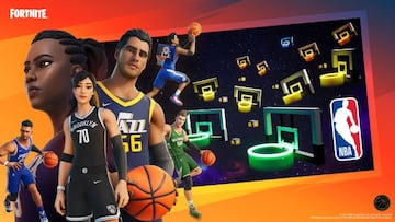 El contenido de la NBA en el Modo Creatiivo de Fortnite est&aacute; disponible desde el 25 de mayo de 2021