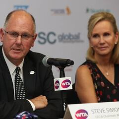 El presidente de la WTA: "Hasta 2022 no volverá la normalidad"