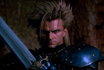 Final Fantasy VII recreado como una película de los 80 por una IA