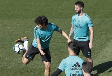 Vallejo e Isco.