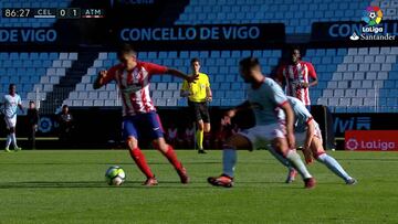 El regate de grande del fútbol que hizo Correa: dos rivales helados