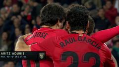 El sufrido primer triunfo del Athletic en LaLiga tras la ida de Berizzo