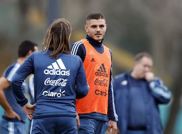 Icardi y Becaccece.