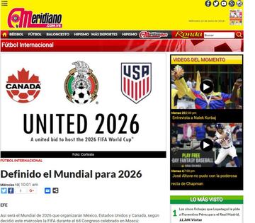 Definido el Mundial 2026.