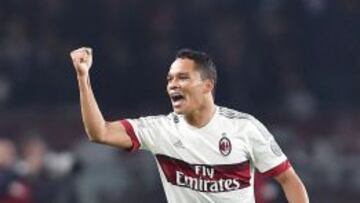 Bacca ha marcado seis goles con el Milan en lo que va de la temporada.