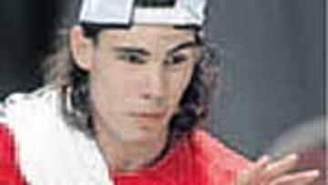 Nadal, ayer en Suiza.