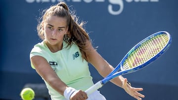 Charo Esquiva, en el US Open.