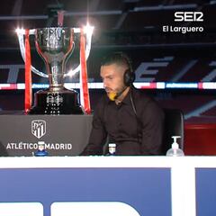 Lo que hizo Koke en el calentamiento no es de capitán, es de leyenda