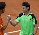 David Ferrer apea a Feliciano en su victoria 100 en Grand Slam