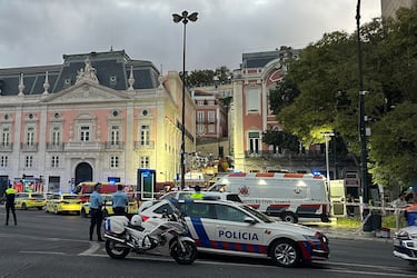 Accidente en Lisboa.