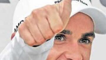 <b>DE PINTO. </b>Alberto Contador es el primer madrileño que viste de amarillo en el Tour.