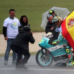 Joan Mir dejó sin una bandera española al podio de MotoGP