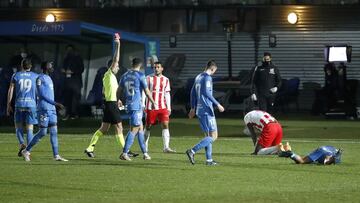 06/02/21 PARTIDO SEGUNDA DIVISION
FUENLABRADA - ALMERIA
TARJETA ROJA EXPULSION SADIQ