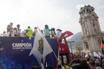 Así festejó Pachuca el título junto a su afición