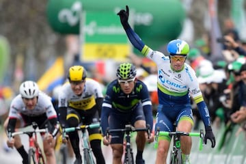 Michael Albasini ganó la última etapa en Ginebra.