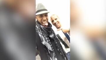 Aubameyang no parecía afectado por no ser convocado