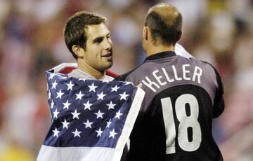 Keller con la Selección de Estados Unidos.