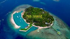 Niti Island, una isla privada de Indonesia con cable park privado.