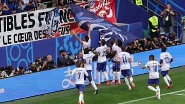 France edged out Belgium in Düsseldorf to become the fifth team through to the last eight. Cristiano Ronaldo’s Portugal hope to join them later on Monday.