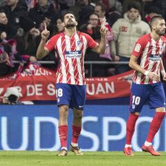 Diego Costa, tres tantos en 245’ y 20º goleador histórico del Atleti