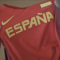 Así presentó Pau Gasol la camiseta para los Juegos