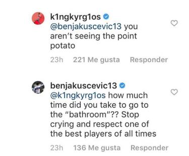 El duro encontrón virtual de Benjamín Kuscevic y Nick Kyrgios