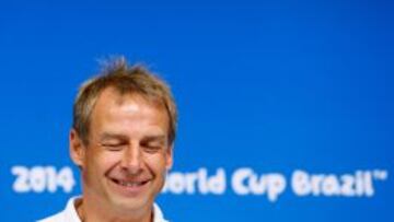 Klinsmann, en rueda de prensa.